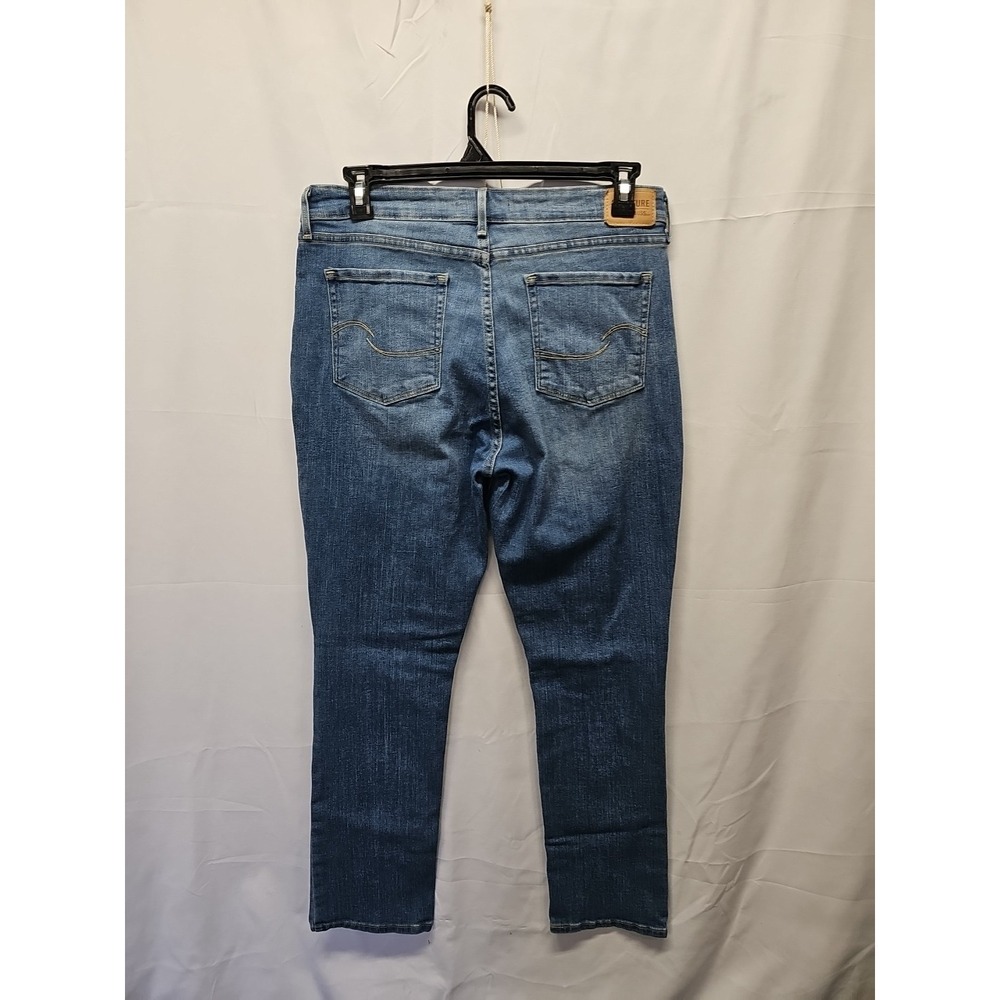 Levi's Women's Signature Strauss Mid Rise Straight Short Size 16 S 34x29 - Picture 7 of 14